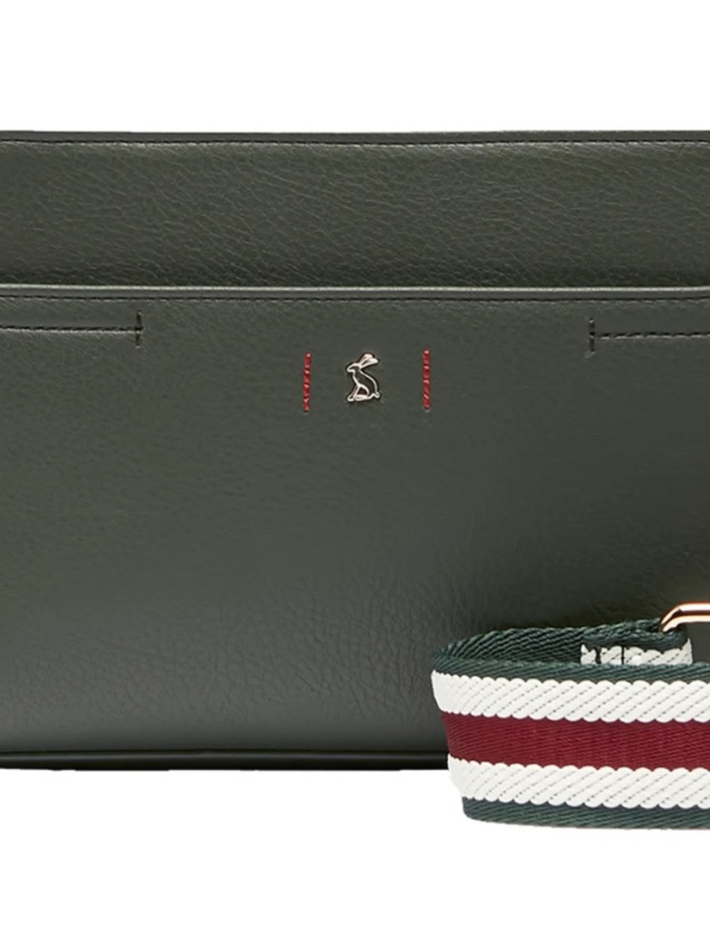 Joules Zia Vegan Leather Camera Bag - Khaki Green - Picture 4 of 16